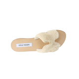 Steve Madden Greece - F Slippers Natural  GREE01S1 Women's