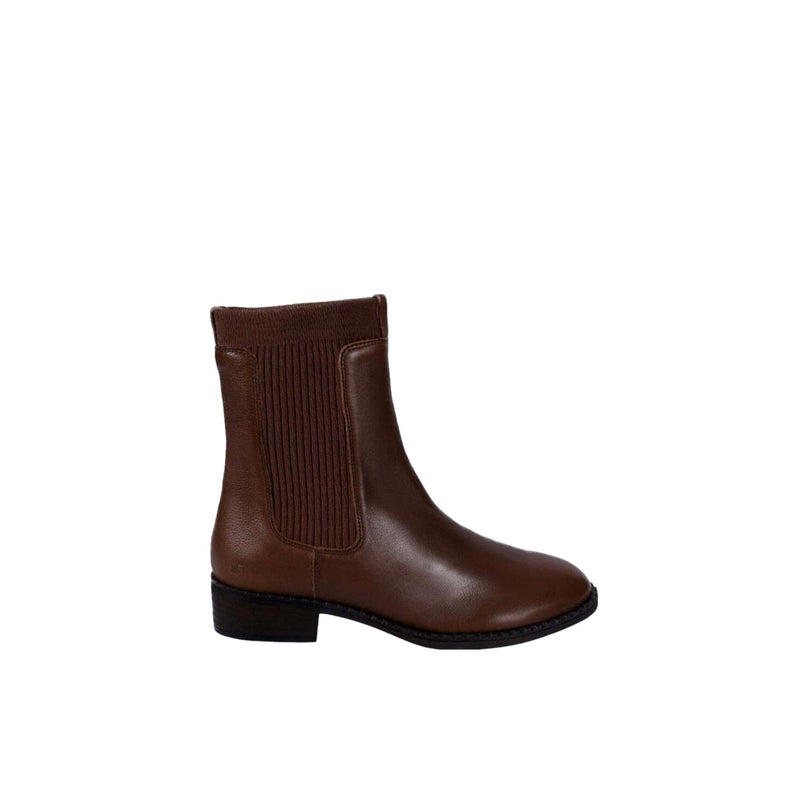 Gentle Souls by Kenneth Cole Bernadette Chelsea Boot Chocolate Leather  GS23BER02 Women's