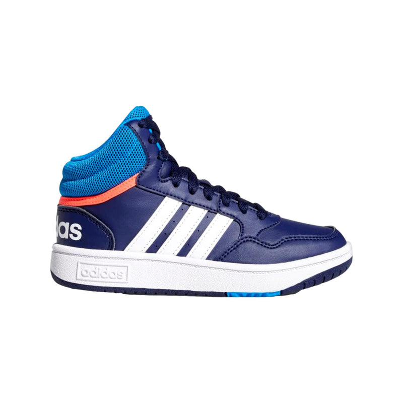 Adidas Hoops 3.0 Mid Dark Blue/Blue Rush/Turbo  GW0400 Pre-School