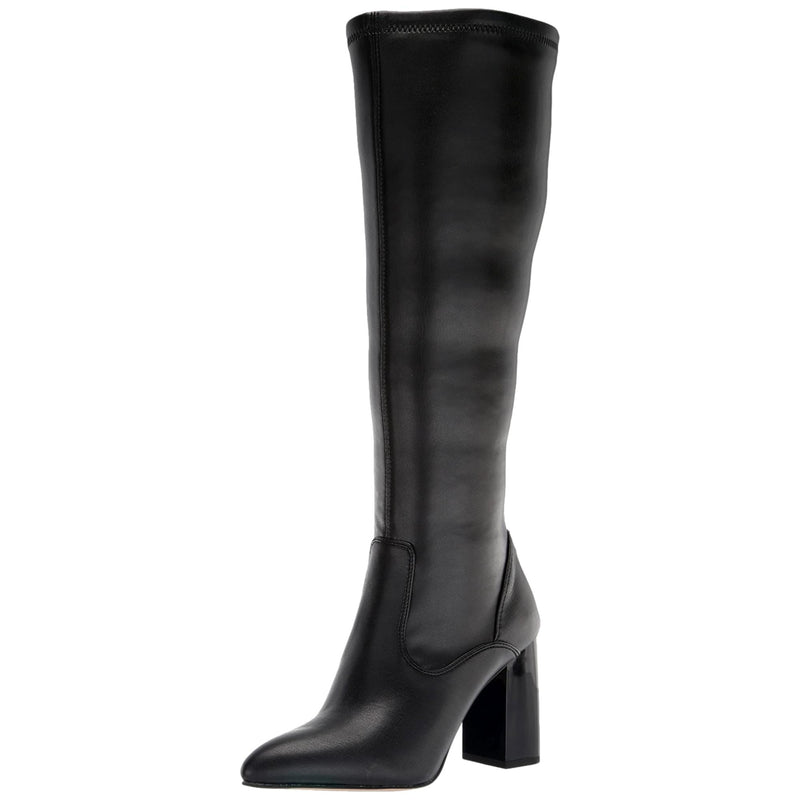 Franco Sarto Katherine Wide Calf High Shaft Boots Black  H8454S1 Women's