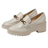 Dolce Vita HarIen Ivory Crinkle Patent  HARLEN-104 Women's