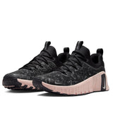 Nike Free Metcon 6 SE Black / Metallic Silver - Silt Red  HV2017-001 Women's