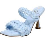 Sam Edelman Meghan Riveria Blue Leather  I0073L1400 Women's