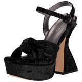 Circus by Sam EdeIman Audrea Heeled Sandal Black  I2864F5003 Women's