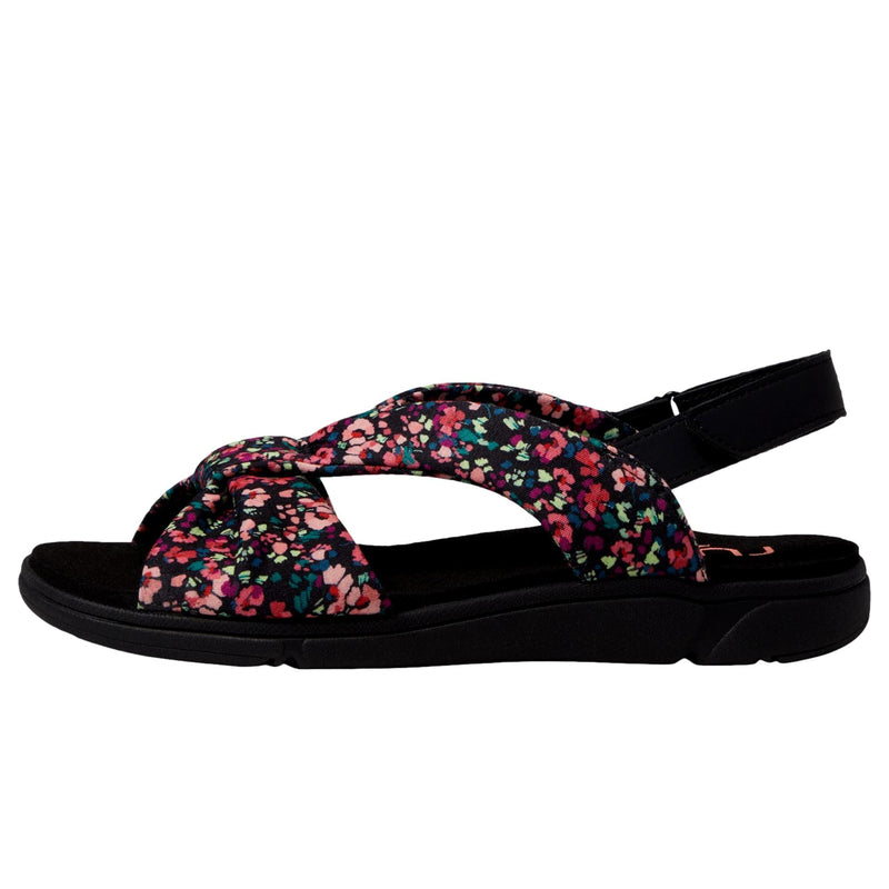 Ryka Macy Floral Black Multi  I4498M1001 Women's