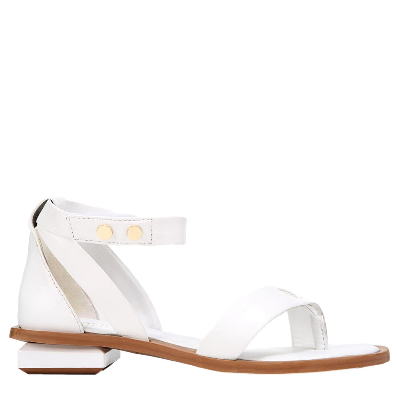 Franco Sarto Parker White Leather  I4995L2100 Women's