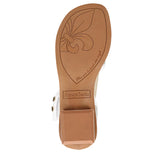 Franco Sarto Parker White Leather  I4995L2100 Women's