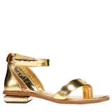 Franco Sarto Parker Gold Leather  I4995S1700 Women's