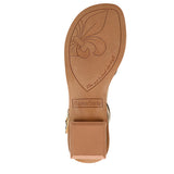 Franco Sarto Parker Gold Leather  I4995S1700 Women's