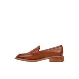 Franco Sarto Edith Penny Loafers Tobacco Brown Leather  I5739L4202 Women's