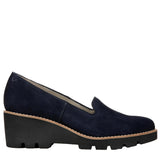 Vionic Willa Wedge Navy Suede  I7294L1400 Women's