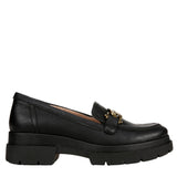 Naturalizer Onyx Lug Loafer Black Wreath  I7951S1001 Women's
