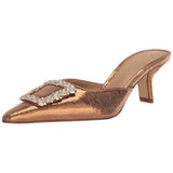 Sam Edelman Brit Luster Deep Gold Suede  I8200L1900 Women's