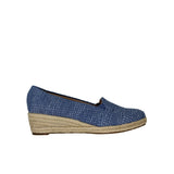 Life Stride Kamilla Wedge Espadrilles Denim Blue  I8544F1401 Women's