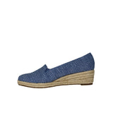 Life Stride Kamilla Wedge Espadrilles Denim Blue  I8544F1401 Women's