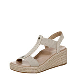 Vionic CaIera Cream Snake Leather/Fabric  I8654L6101 Women's