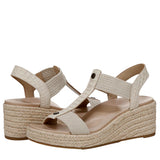 Vionic CaIera Cream Snake Leather/Fabric  I8654L6101 Women's