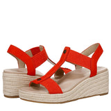 Vionic Calera Cherry Tomato Nubuck / Fabric  I8654L7800 Women's