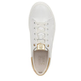 Naturalizer Morrison Logo White / Dark Gold  I8936L4101 Women's