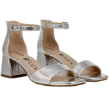 Lifestride Cassidy Ankle Strap Dress Sandals Silver  I8937S1020 Women's