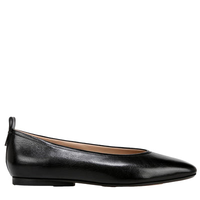 Naturalizer 27 Edit Carla Flats Black Leather  I9385L2001 Women's