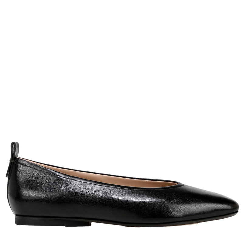 Naturalizer 27 Edit Carla Flats Black Leather  I9385L2001 Women's