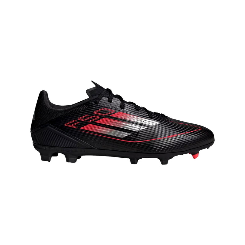 Adidas F50 League FG / MG Core Black / Iron Metallic / Lucid Red  IE1294 Men's