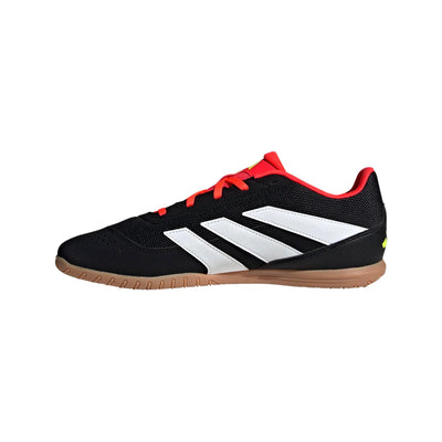 Adidas Predator 24 Club Indoor Black / White - Solar Red  IG5448 Men's