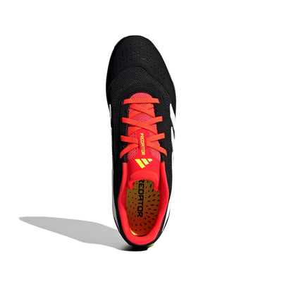 Adidas Predator 24 Club Indoor Black / White - Solar Red  IG5448 Men's