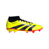 Adidas Predator 24 League Mid FG Team Solar Yellow 2 / Core Black / Solar Red  IG7773 Men's