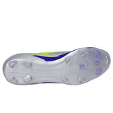 Adidas F50 League FG / MG Messi Silver Metallic / Solar Yellow / Lucid Blue  IH0918 Men's