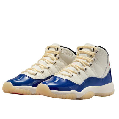 Nike Air Jordan 11 Retro RA Deep Royal Blue / Fire Red - Sail  IH2364-400 Grade-School