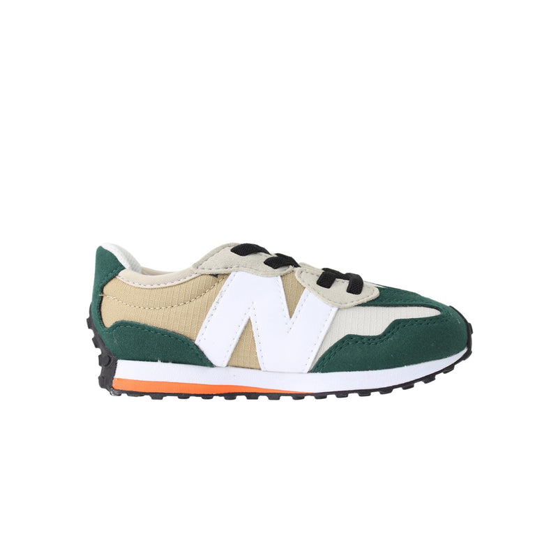 New Balance 327 Bungee Lace Nightwatch Green / Incense  IH327SP Toddler