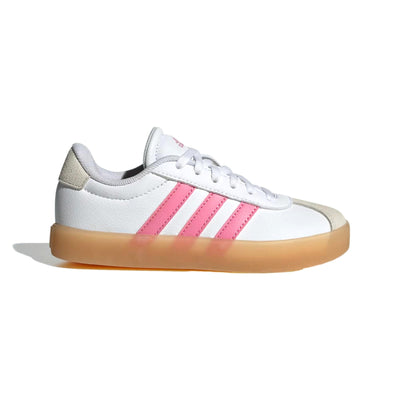 Adidas VL Court 3.0 White / Bliss Pink / Alumina  IH3483 Grade-School