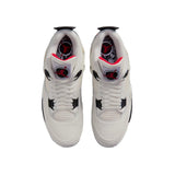 Nike Air Jordan 4 Retro OG FC Sail / Black - University Red  IM4002-100 Men's
