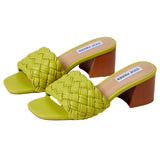 Steve Madden Incentive Sandal Citron  INCE01S1-818 Women's