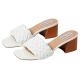 Steve Madden Incentive Sandal White  INCE01S1 Women's
