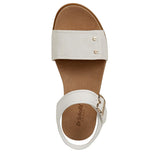 Dr.Scholl's Nicely Sun Flat Sandal Off White  J0391S1100 Women's