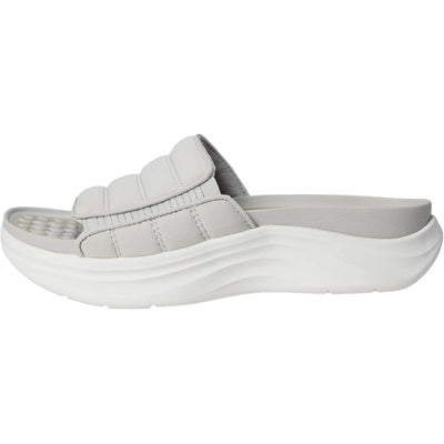 Dr.Scholl's Feel Free Recovery Slide Vapor Grey Fabric  J0627F2020 Women's