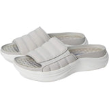 Dr.Scholl's Feel Free Recovery Slide Vapor Grey Fabric  J0627F2020 Women's