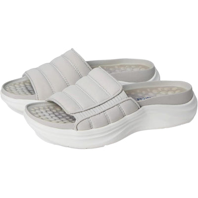 Dr.Scholl's Feel Free Recovery Slide Vapor Grey Fabric  J0627F2020 Women's