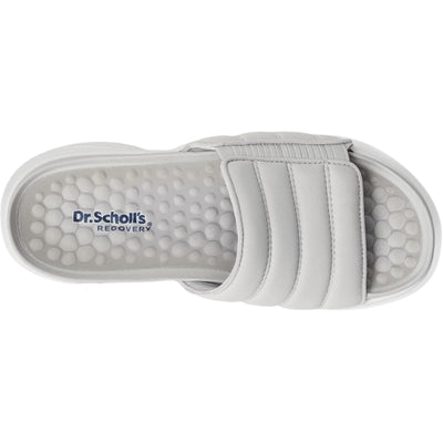 Dr.Scholl's Feel Free Recovery Slide Vapor Grey Fabric  J0627F2020 Women's
