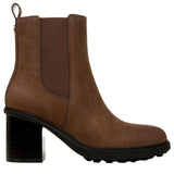 Vionic Truckee Slip On Boots Driftwood Brown Nubuck  J0721L2200 Women's