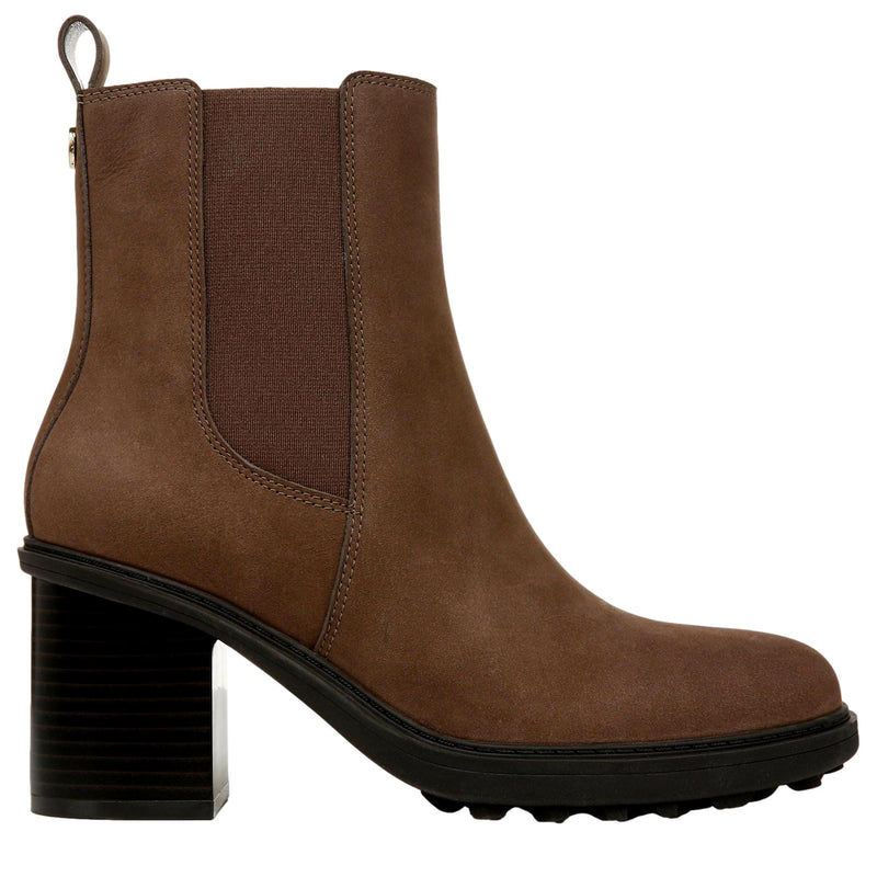 Vionic Truckee Slip On Boots Driftwood Brown Nubuck  J0721L2200 Women's