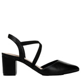 Life Stride April Pumps Black Smooth  J0871S4003 Women's