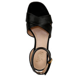 Franco Sarto Noel Heeled Sandal Black  J0873S1001 Women's