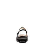 Naturalizer Connie Slingback Mary Jane Flats Black Leather  J0976L1001 Women's