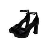 Naturalizer 27 Edit Delphie Black Leather  J1306L3001 Women's