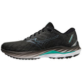 Mizuno Wave Inspire 19 Black / Metallic Grey / Biscay Green  J1GC234402 Men's