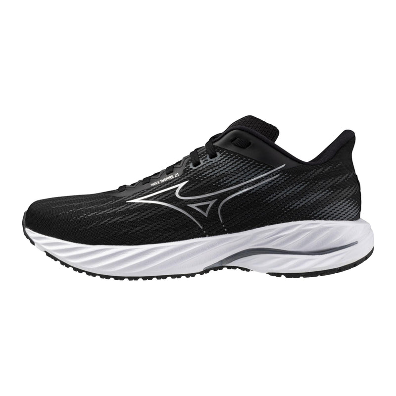 Mizuno Wave Inspire 21 Black / Silver / Metallic Grey  J1GC254402 Men's